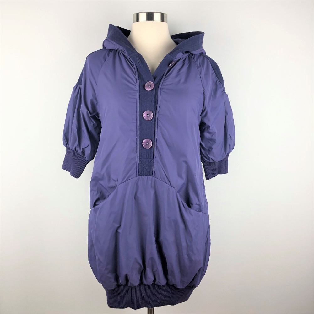 Mucci Purple Short Sleeve Jacket Medium‎